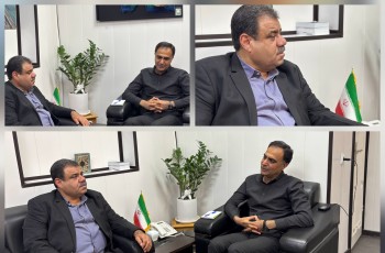 دیدار مدیر عامل شرکت نمایشگاه‌های بین‌المللی استان بوشهر با مدیرعامل منطقه آزاد تجاری - صنعتی بوشهر